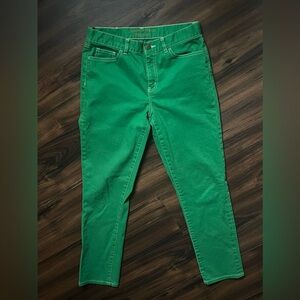 Ralph Lauren Lauren Jeans Company Green Denim 4